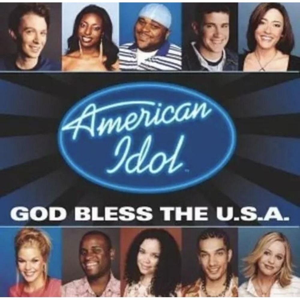 American Idol Finalists: God Bless The U.S.A. [Single] CD Audio‎ 2003 New Sealed